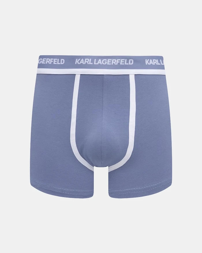 Karl Lagerfeld pamuklu elastan erkek boxer 3'lü