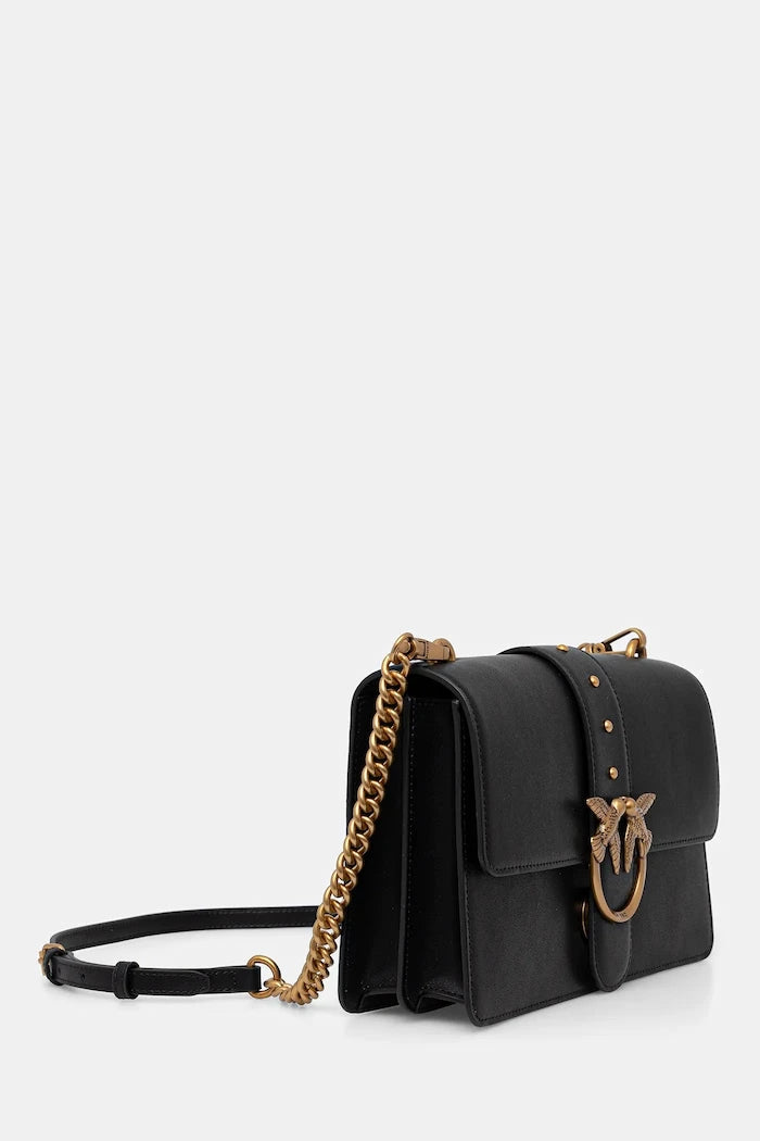 Pinko чанта crossbody дамска от кожа