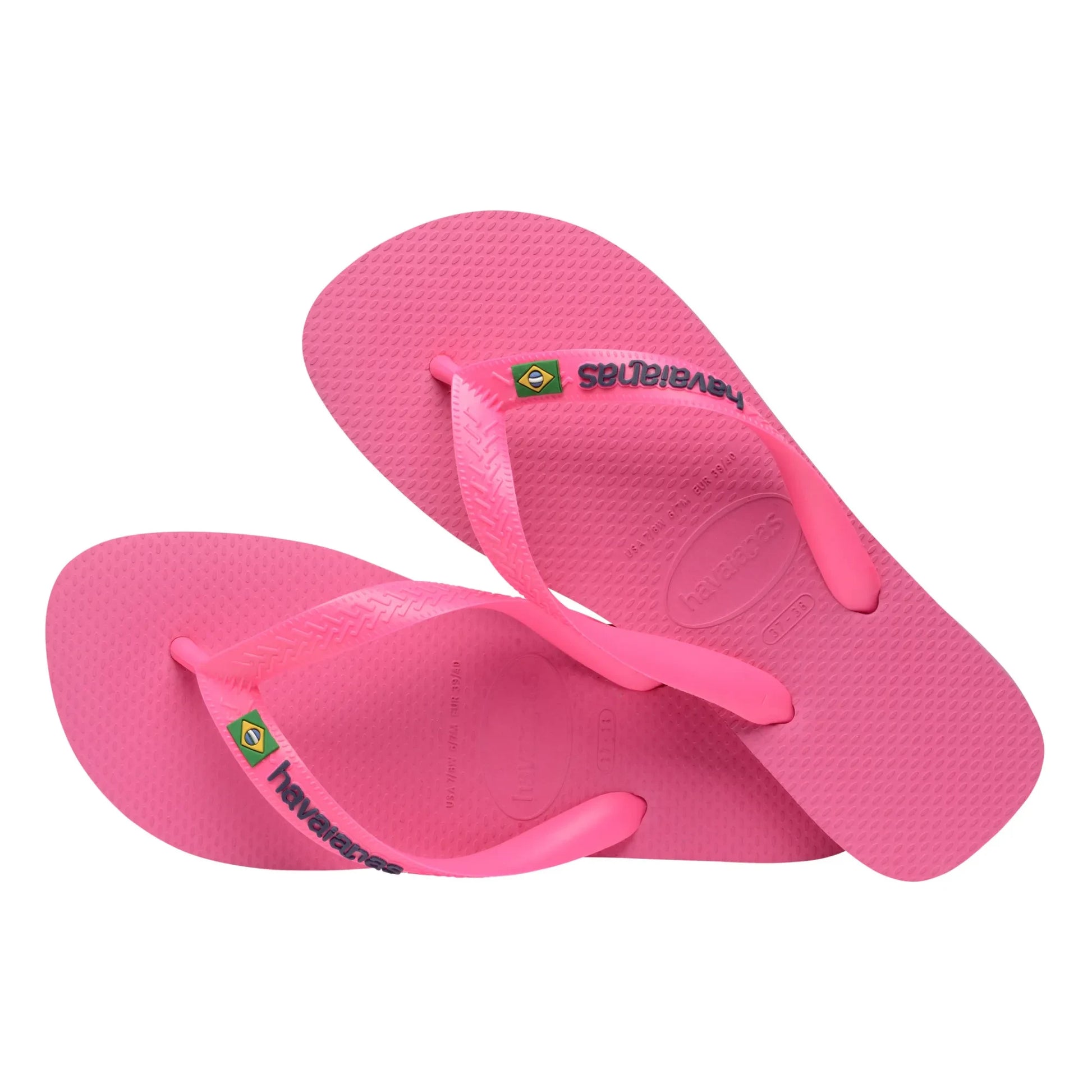 Havaianas - Brasil Logo Neon flip-flops | Pink