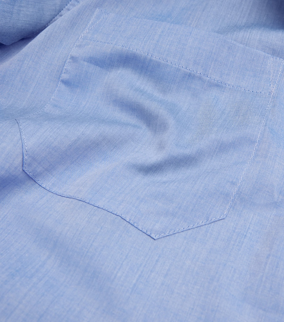 Blue Cotton Nightshirt