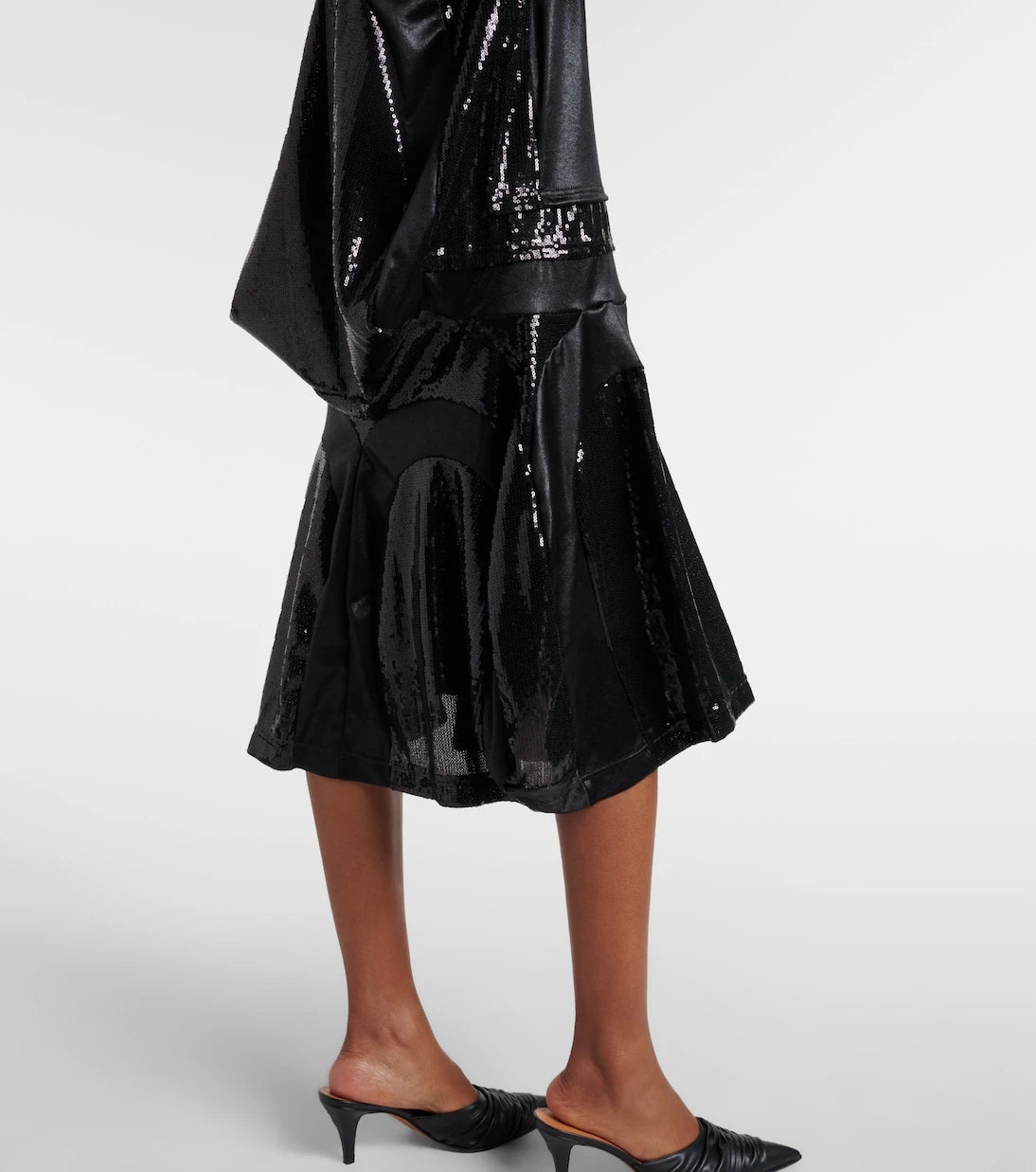 Junya Watanabe - Sequined midi dress