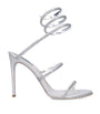 René Caovilla Silver Embellished Cleo Sandals 105