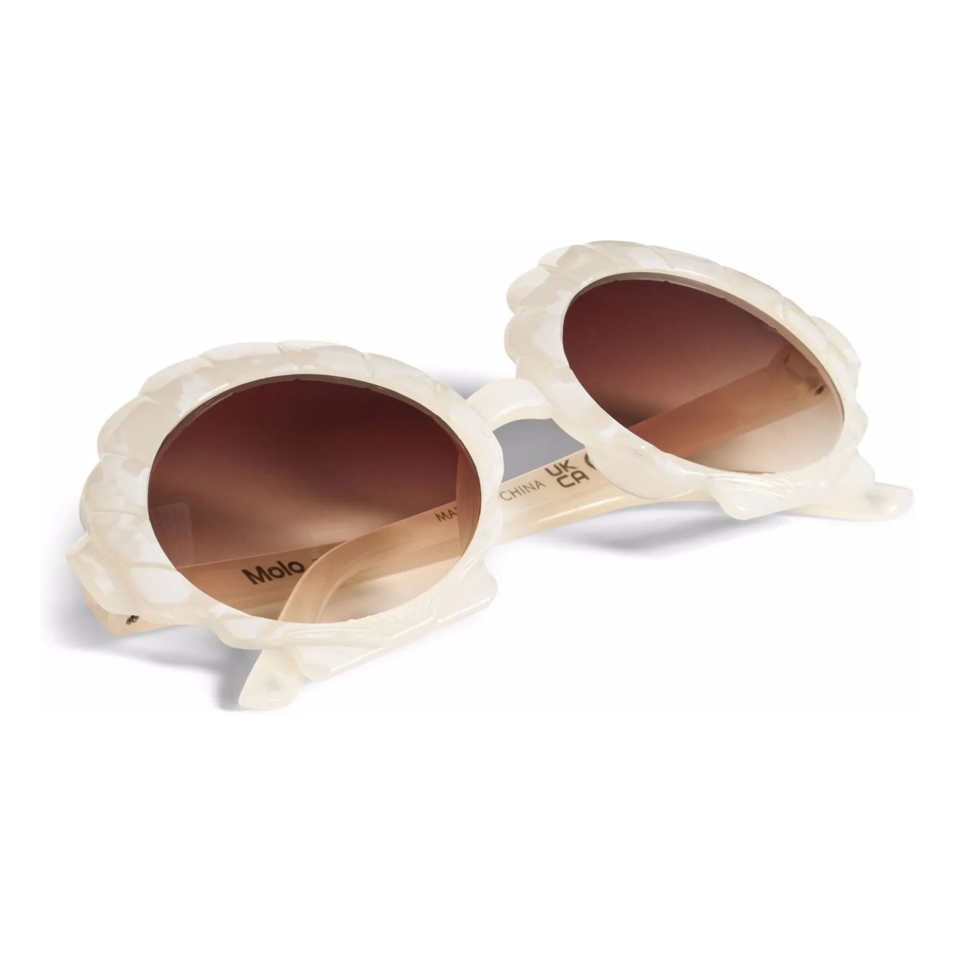 Molo - Shell Sunglasses | Ecru