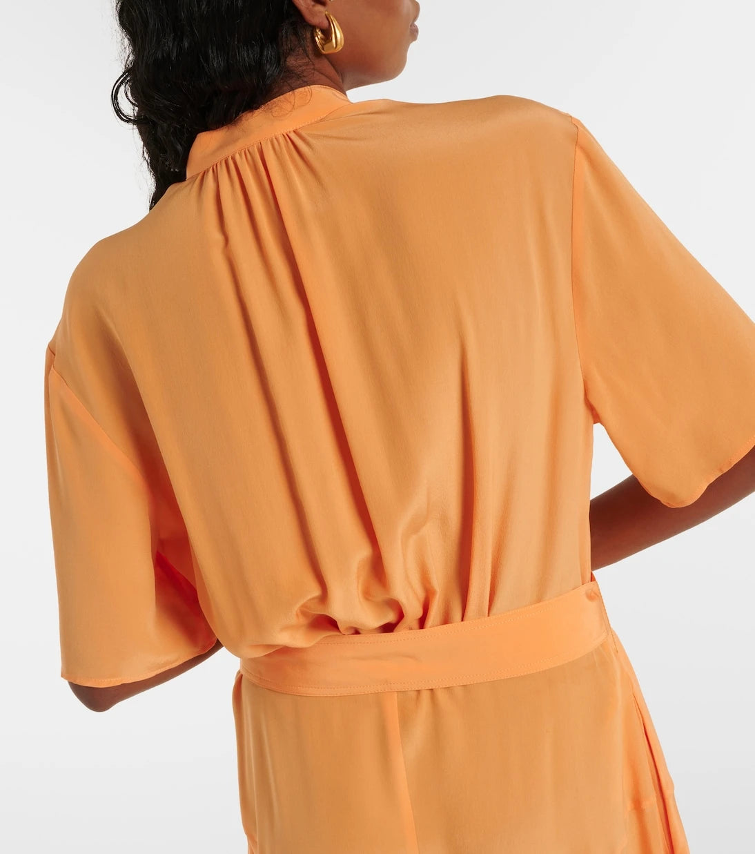 Stella McCartney - Iconic silk crêpe de chine midi dress