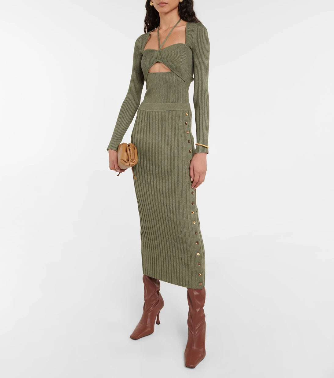 Simkhai - Alexia ribbed-knit top