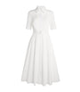 Cotton Rubie Midi Shirt Dress WHITE