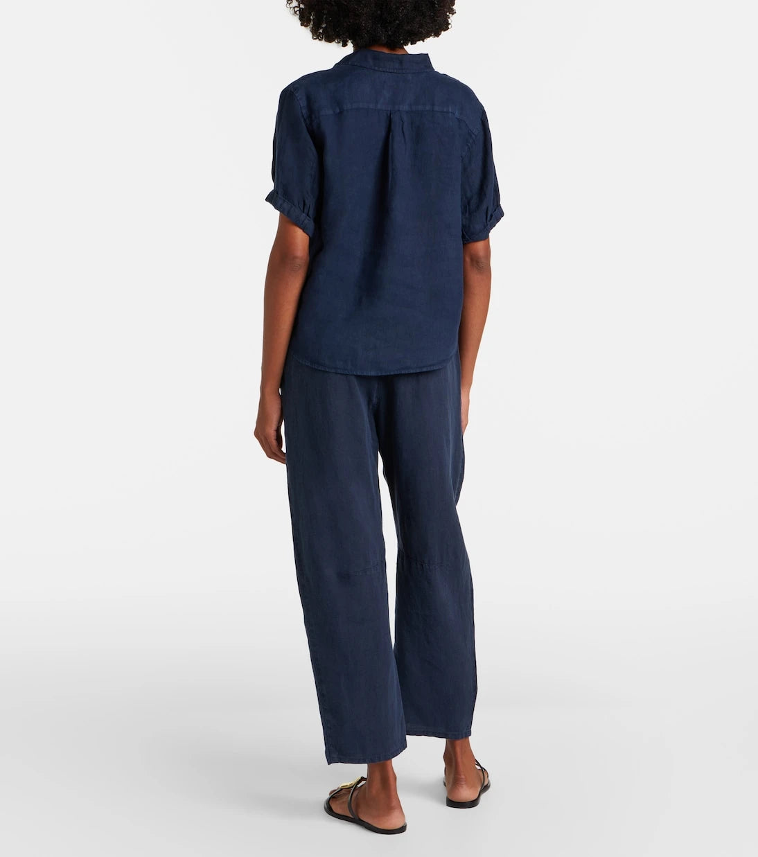Velvet - Taylor linen wide-leg pants