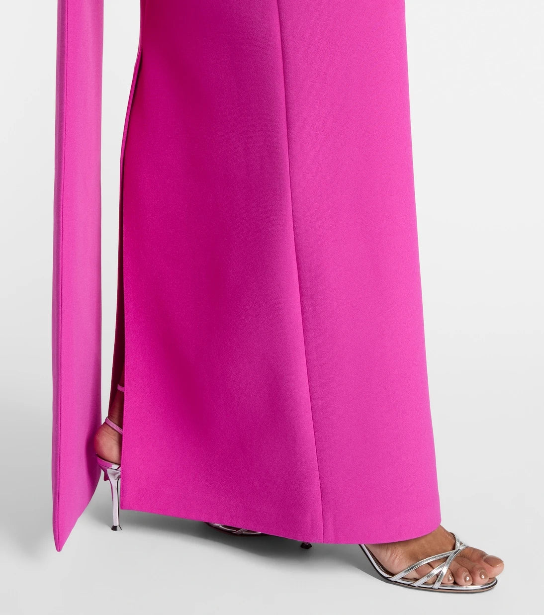 Safiyaa - Embellished caped gown