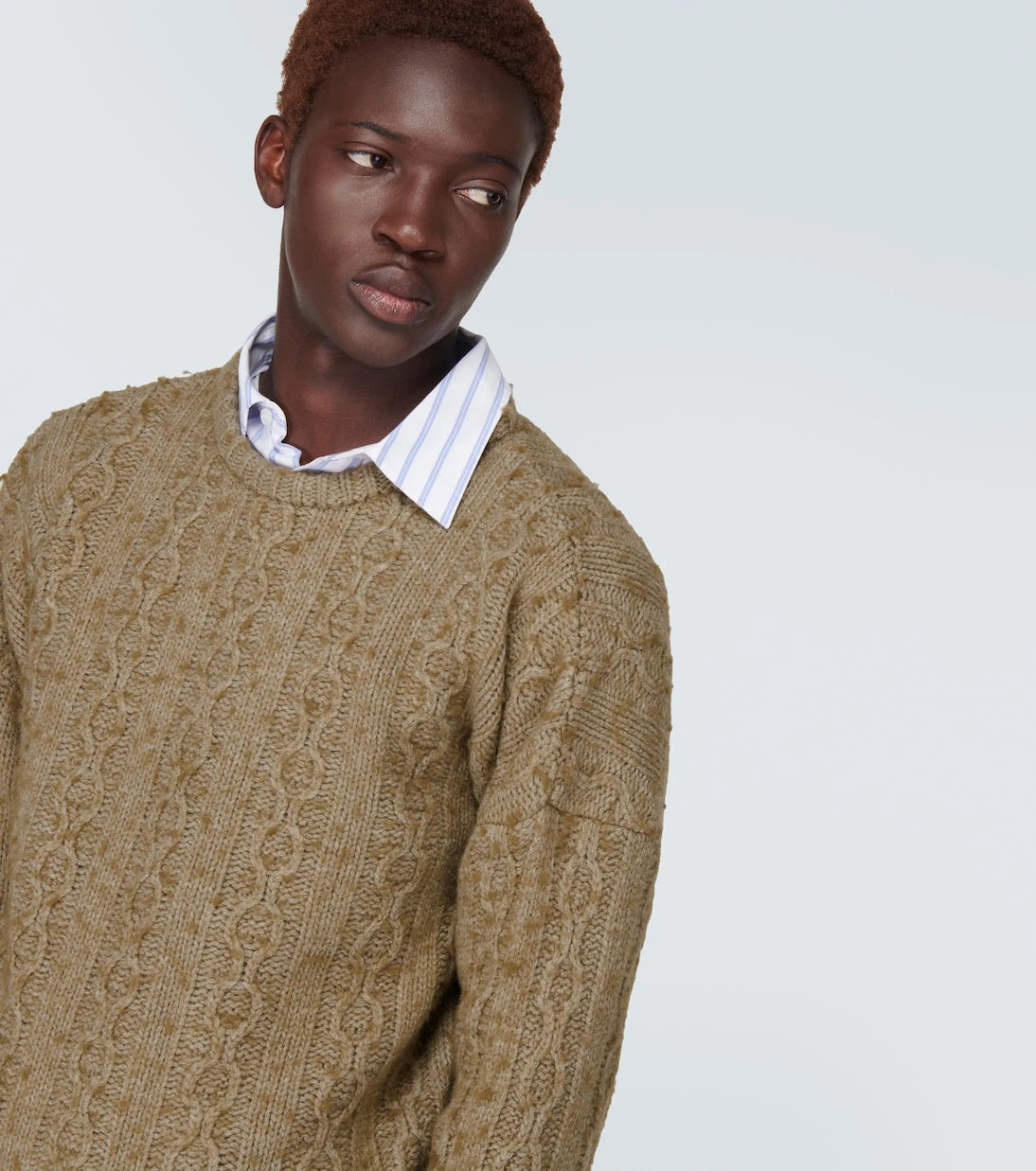 Our Legacy - Aran wool-blend sweater