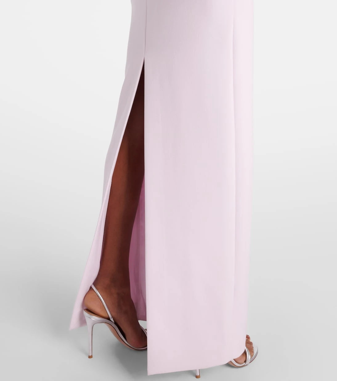 Roland Mouret - Floral-appliqué gathered gown