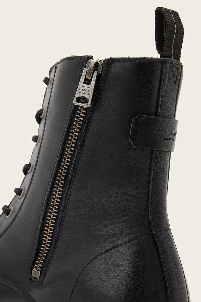 Erkek Deri Botlar Skiff Military Boot