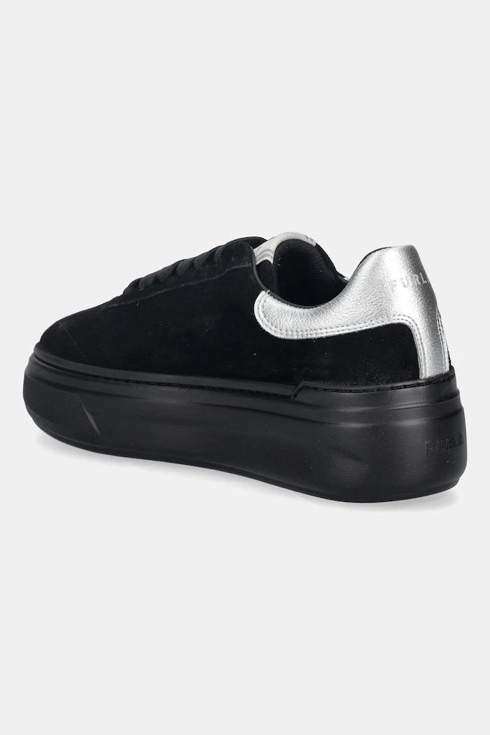 Кожени маратонки Furla Nuage Lace-Up Sneaker
