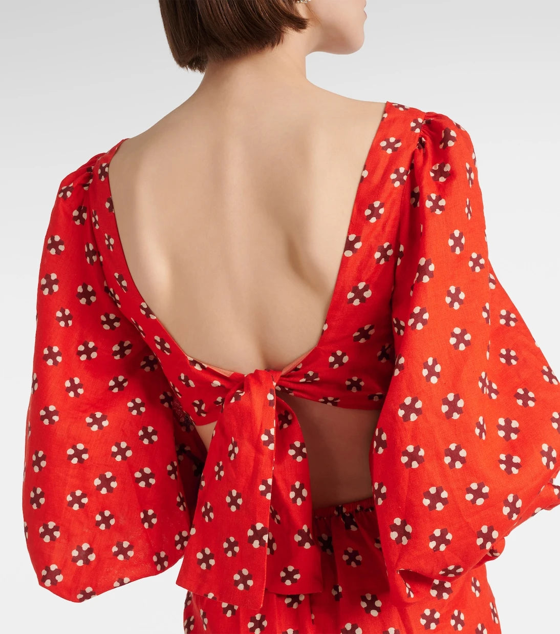 Johanna Ortiz - Printed linen midi dress