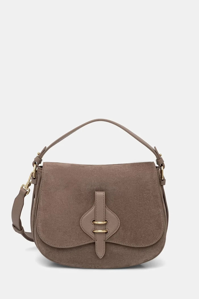 Coccinelle kadın süet crossbody çanta MAVERY SUEDE