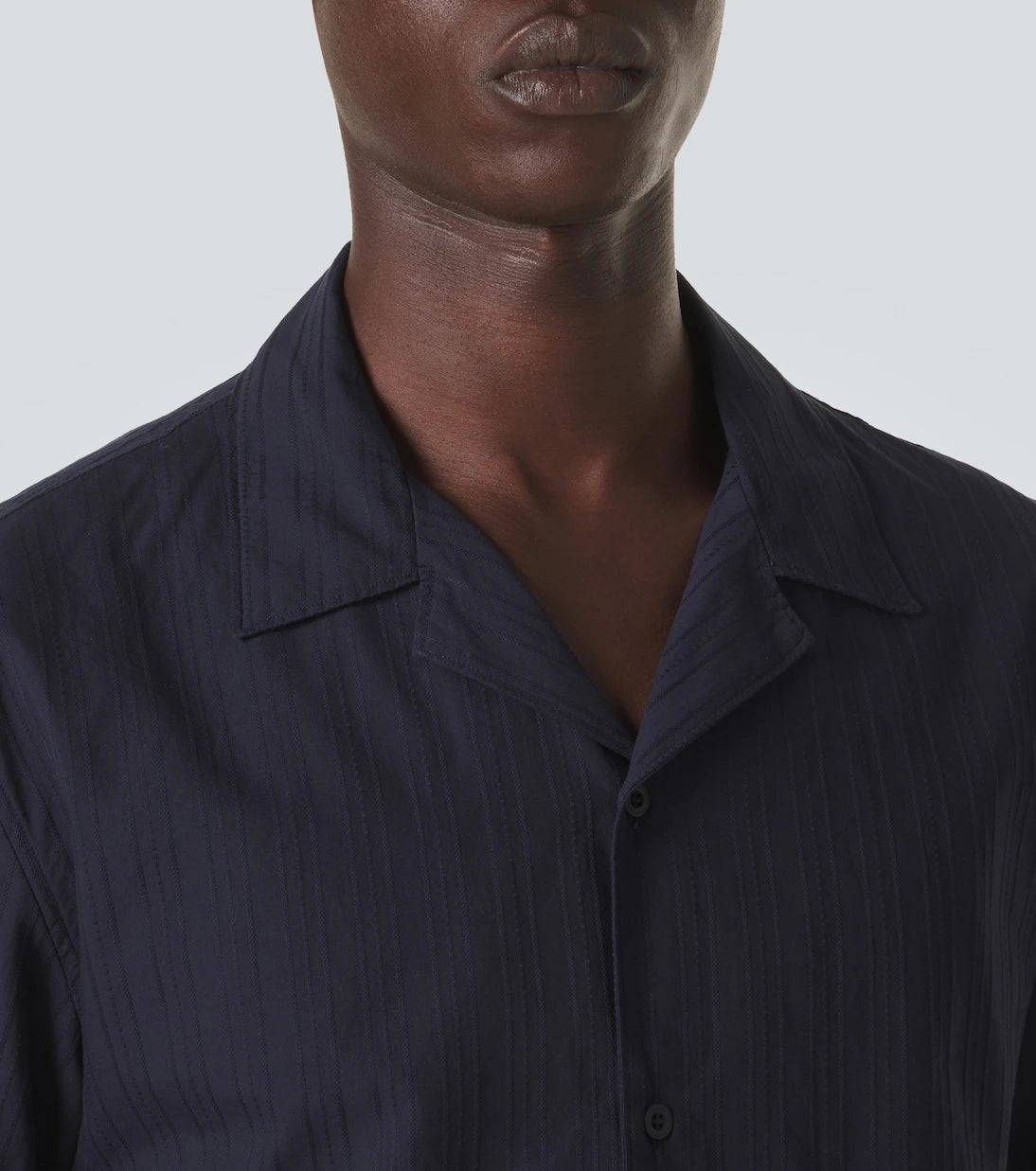 Sunspel - Striped cotton shirt
