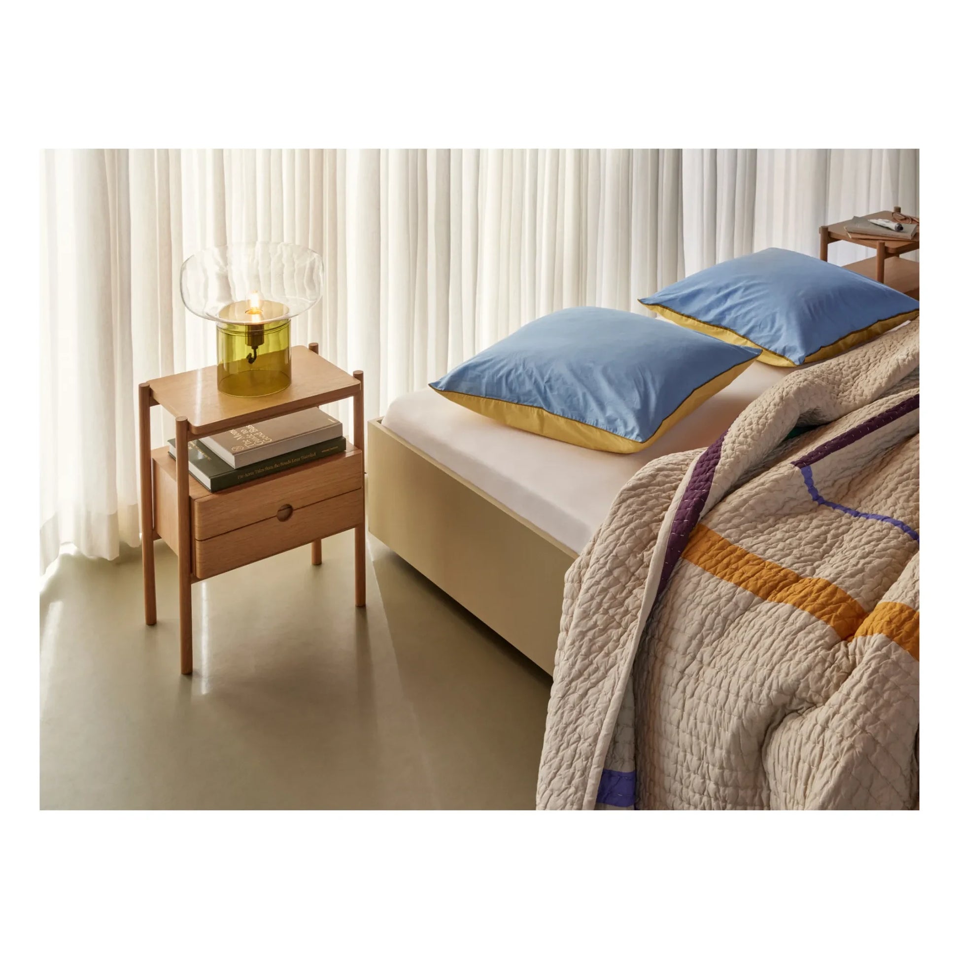 Hübsch - Twist Cotton Throw | Sand