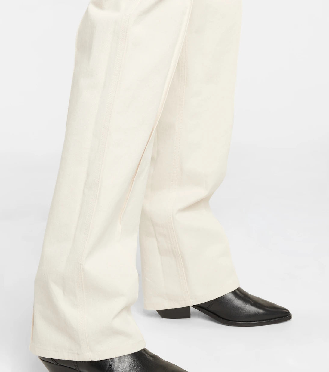 Isabel Marant - Dilirok high-rise straight cotton pants