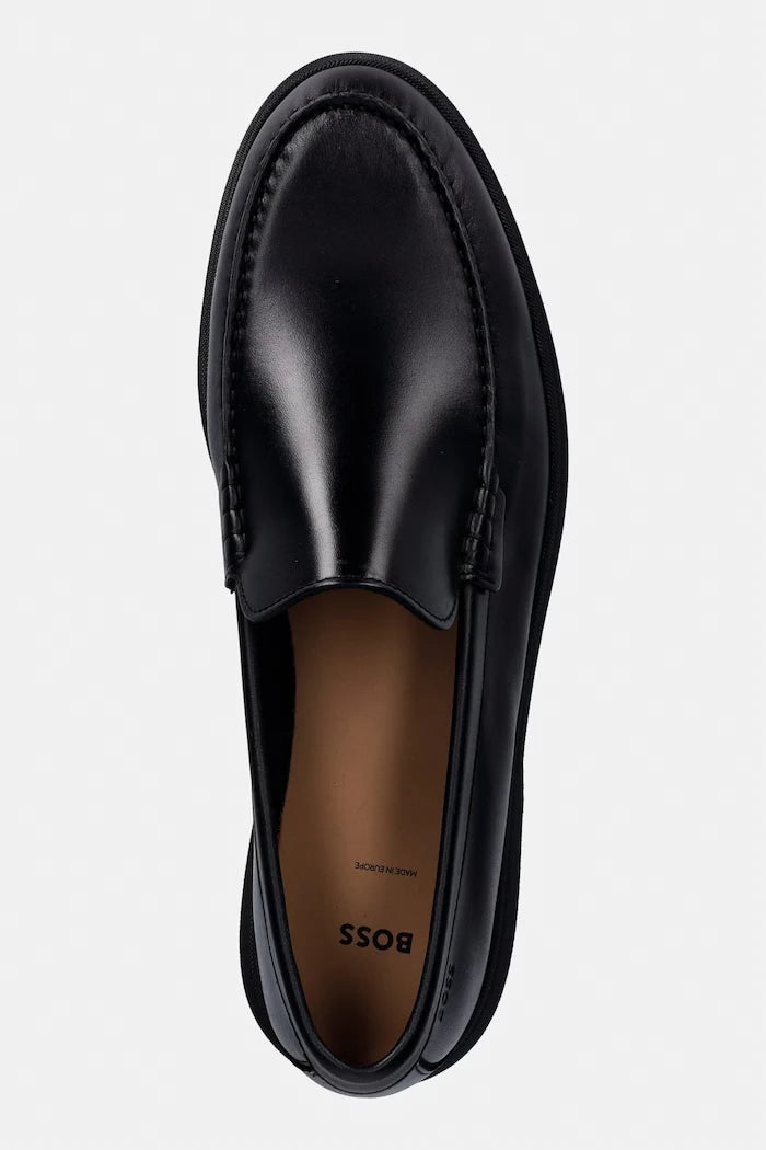 Кожени мокасини BOSS Sienne