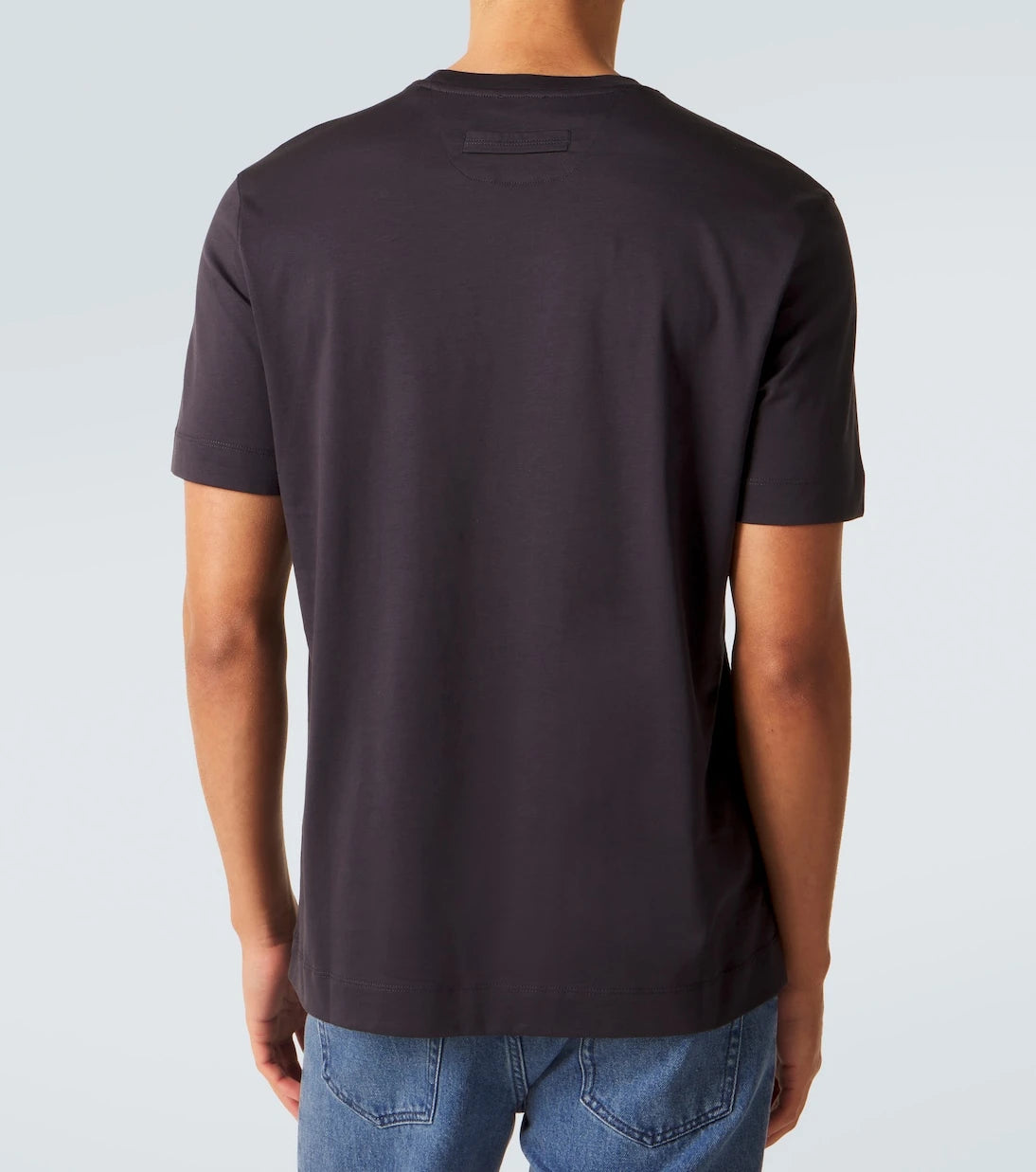 Zegna - Logo cotton jersey T-shirt