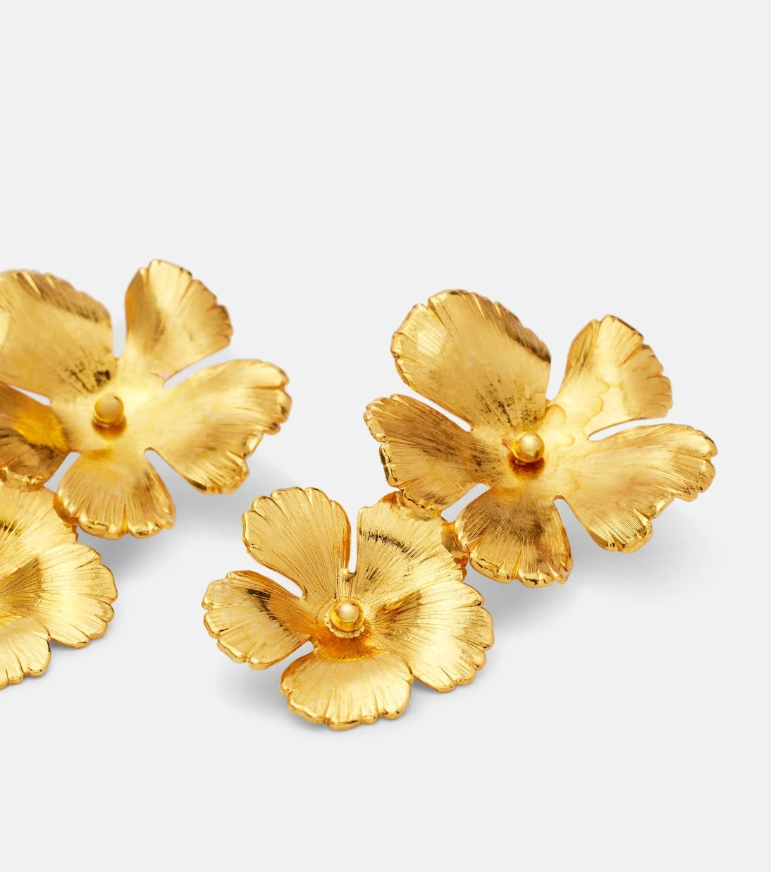 Jennifer Behr - Collette gold-plated drop earrings