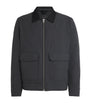 Rag & Bone Black Down-Filled Derrick Shirt Jacket