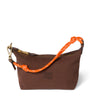 Brown Gabardine Pouch