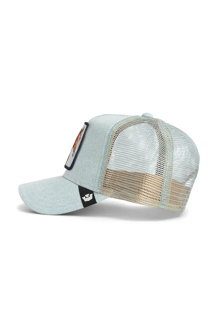 Goorin Bros шапка с козирка Denim Gaucho