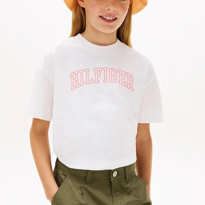 Tommy Hilfiger тениска за деца от памук
