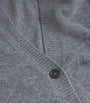 Le Kasha Grey Organic Cashmere Lille Cardigan