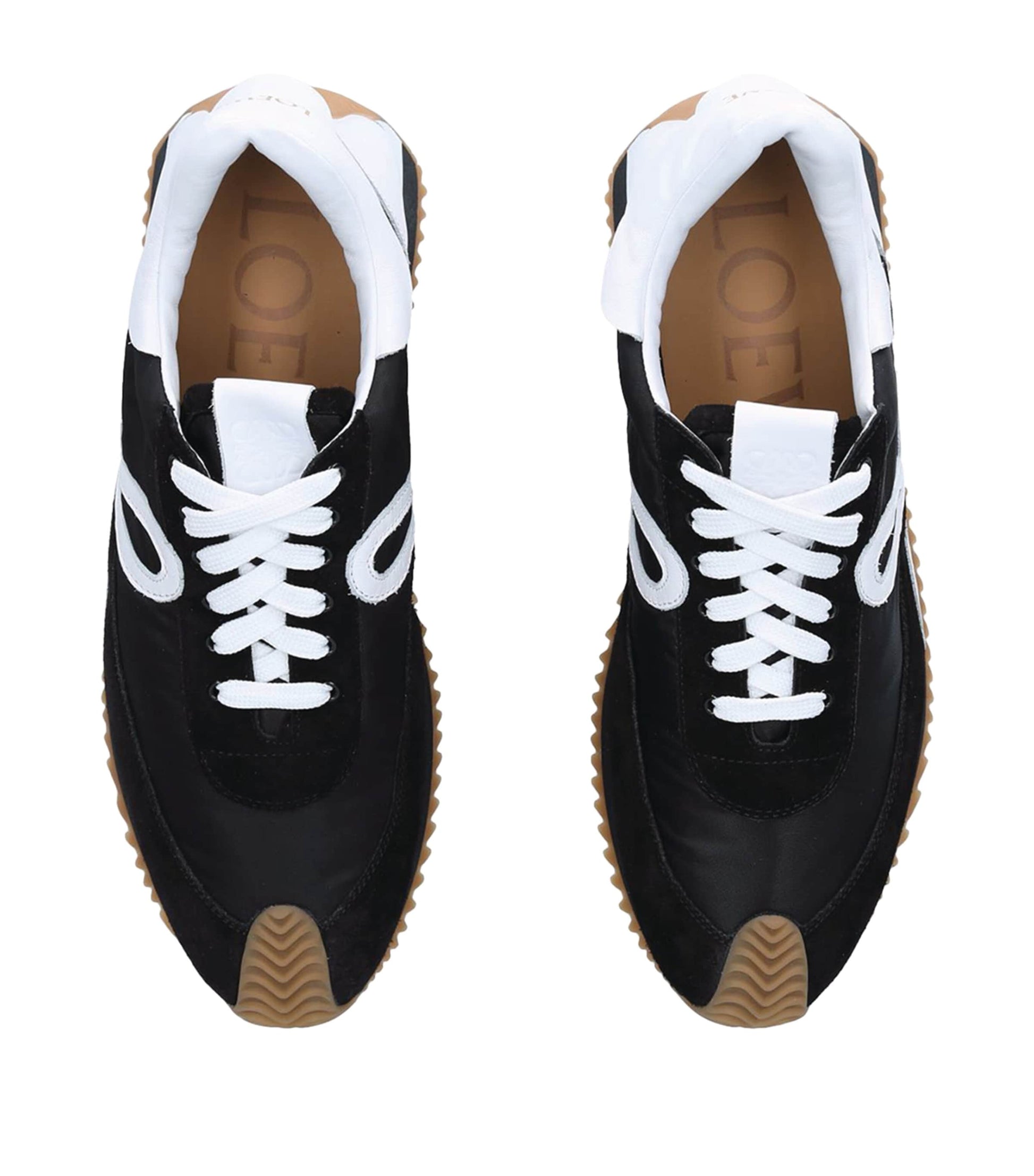 LOEWE Multi Suede-Panel Flow Runner Sneakers