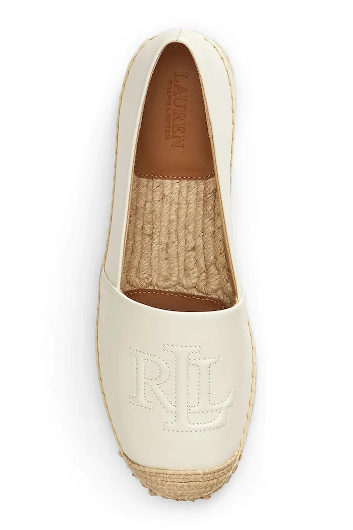 Lauren Ralph Lauren Cameryn Lg 2 Deri Espadriller
