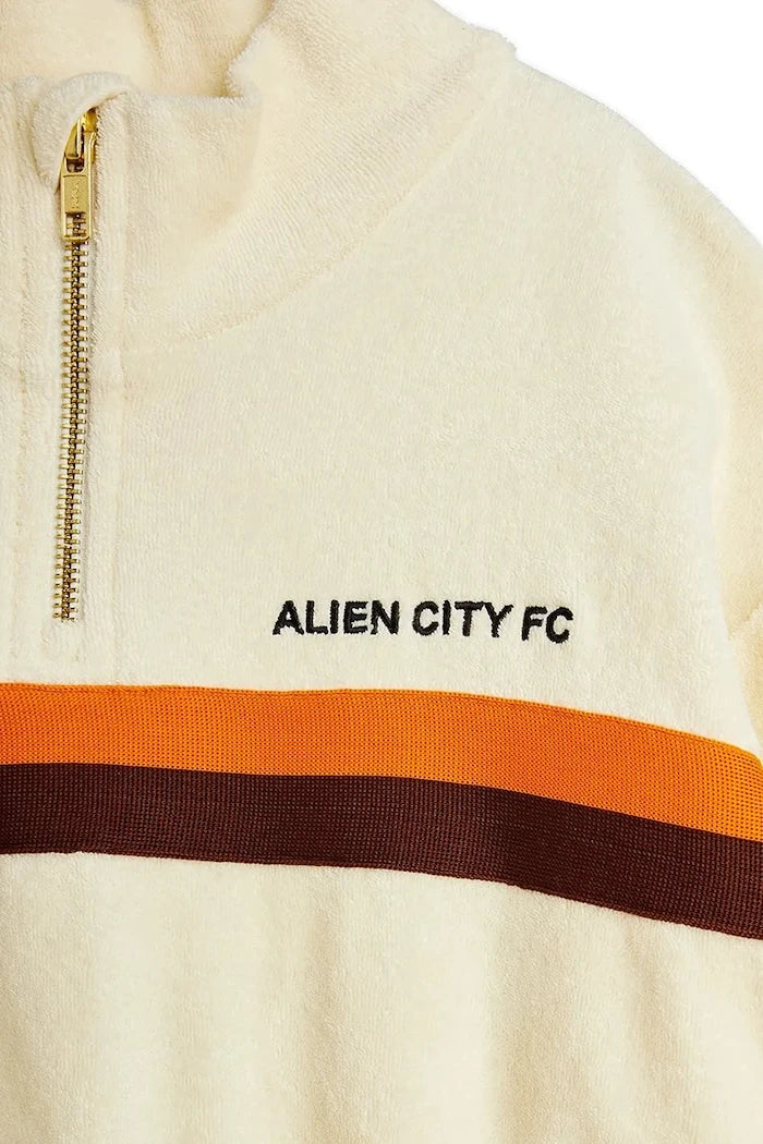 Mini Rodini Çocuk Pamuklu Sweatshirt Alien City FC