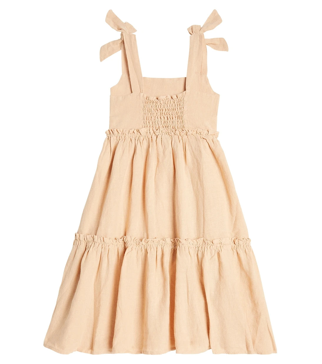Donsje - Janne tiered linen dress