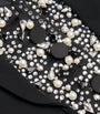 Embellished-Panel Cynthia Blazer BLACK