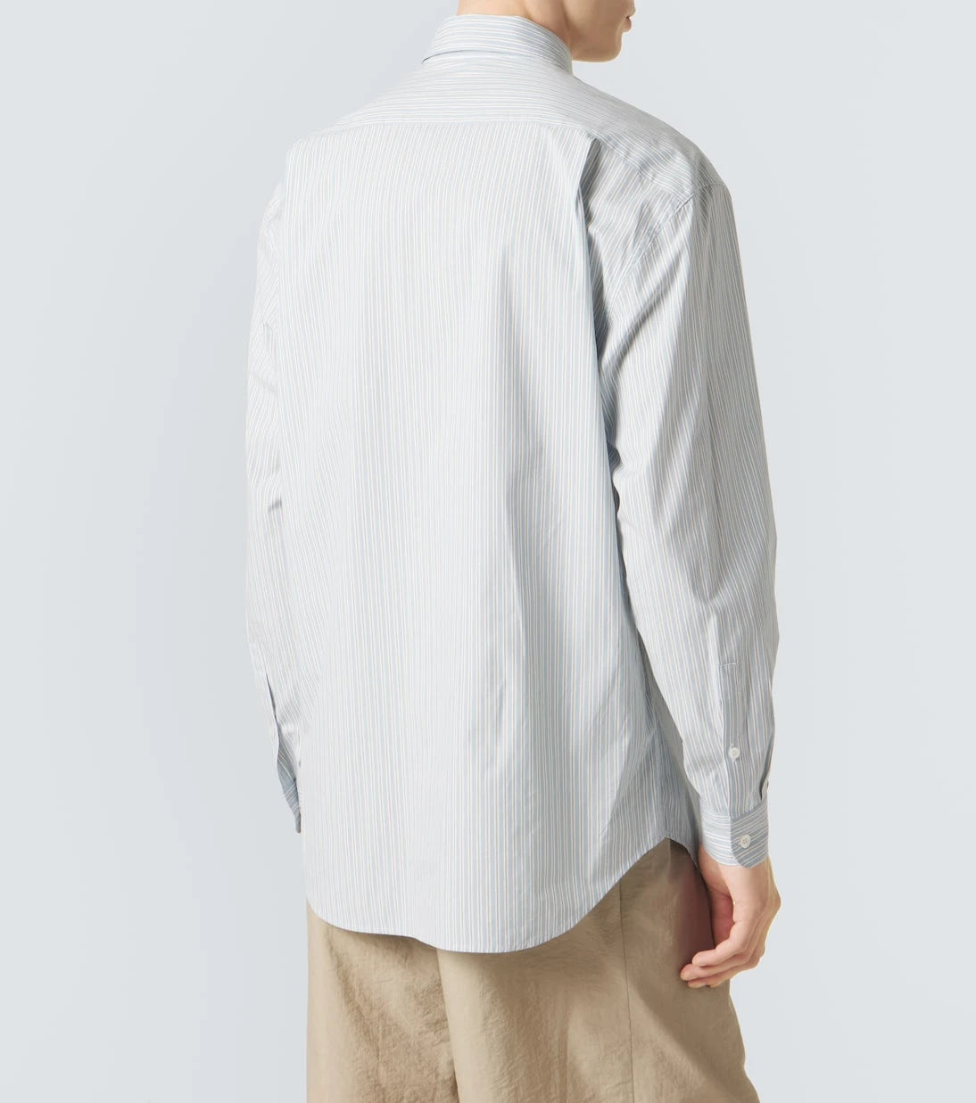 Giorgio Armani - Archivio striped cotton shirt