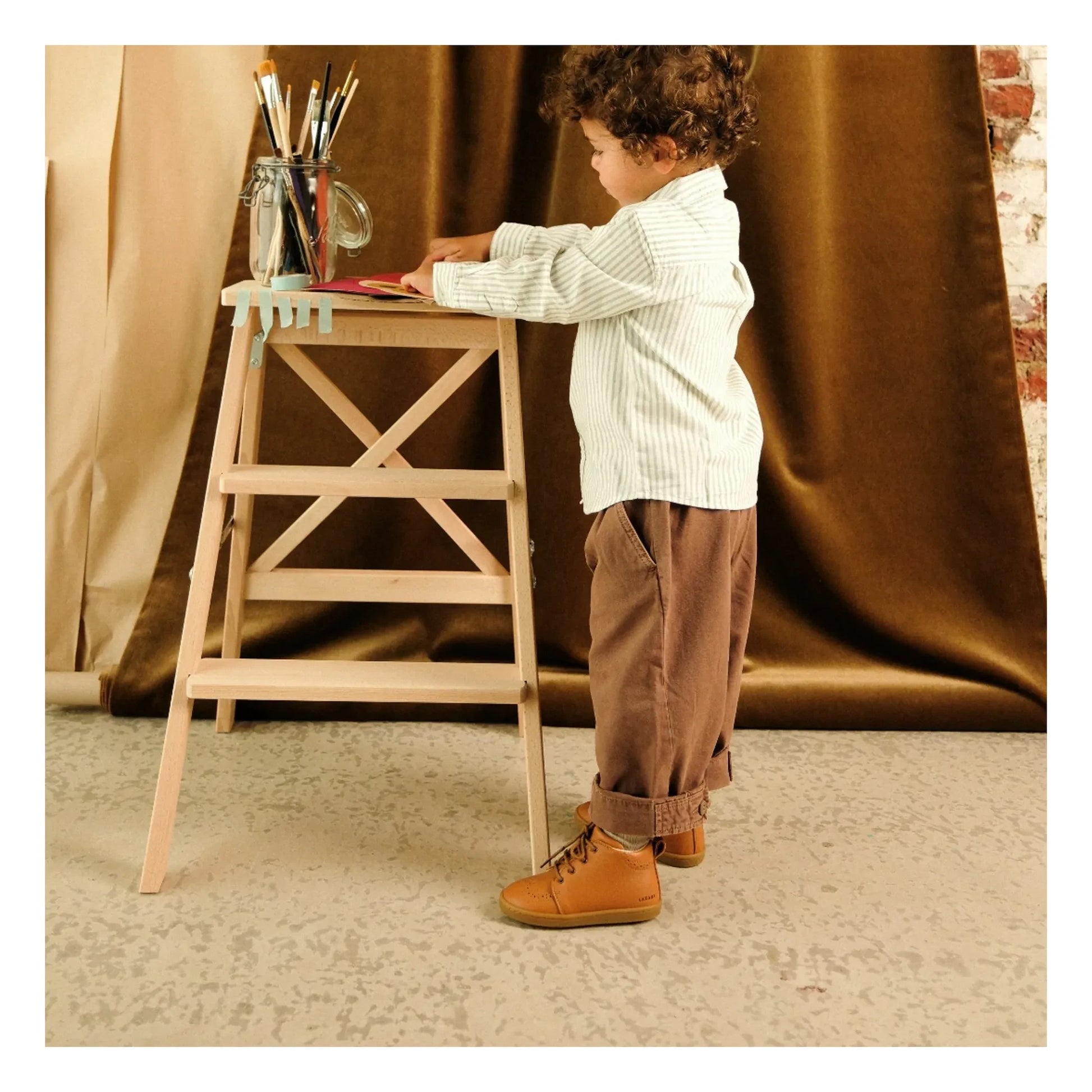 Lazare - Chaussures Premiers Pas Alphonse | Camel
