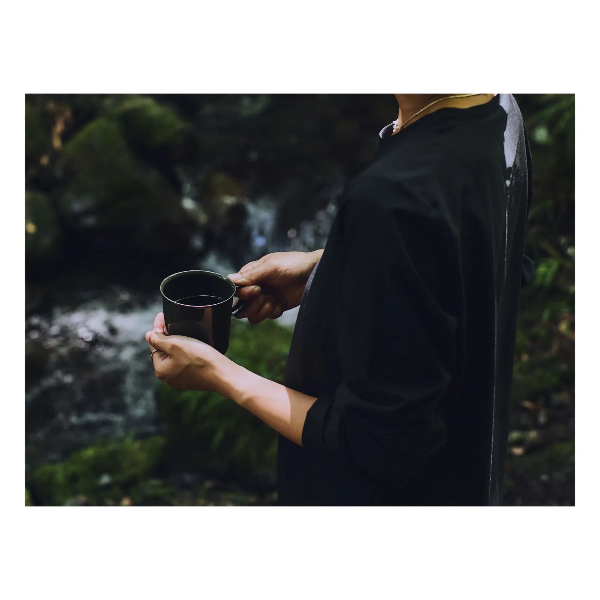 Kinto - Foris enamel mug | Forest Green