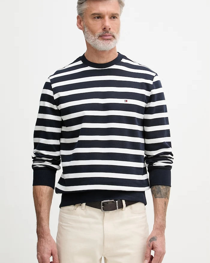 Tommy Hilfiger erkek pamuklu sweatshirt