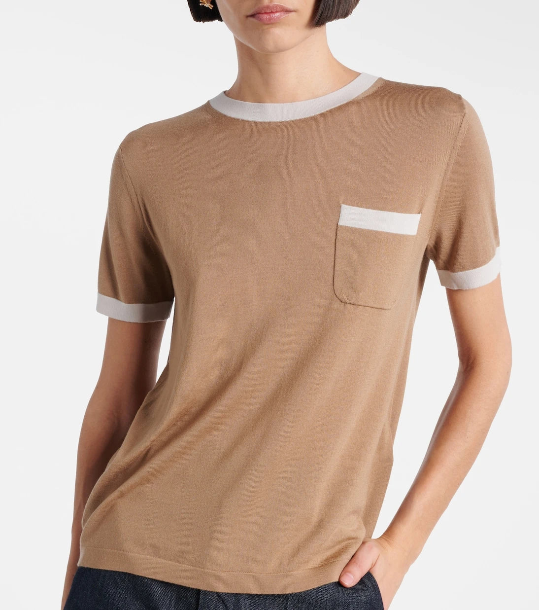 'S Max Mara - Egidio virgin wool top