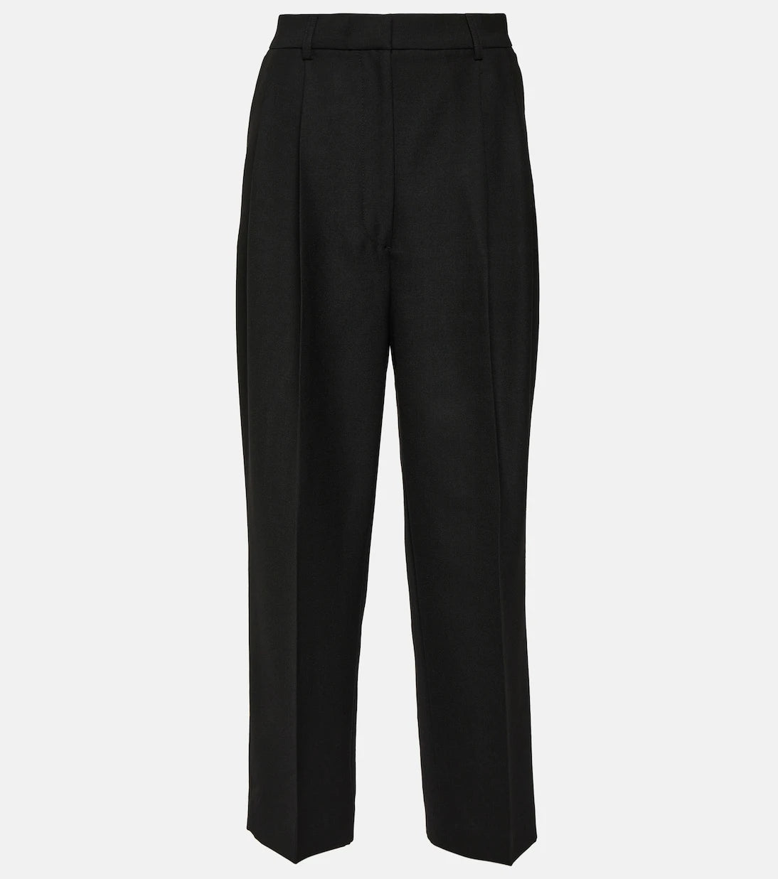 Toteme - High-rise cropped straight pants