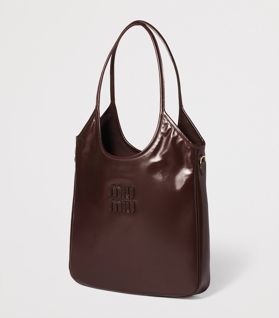 Patent Leather Ivy Tote Bag