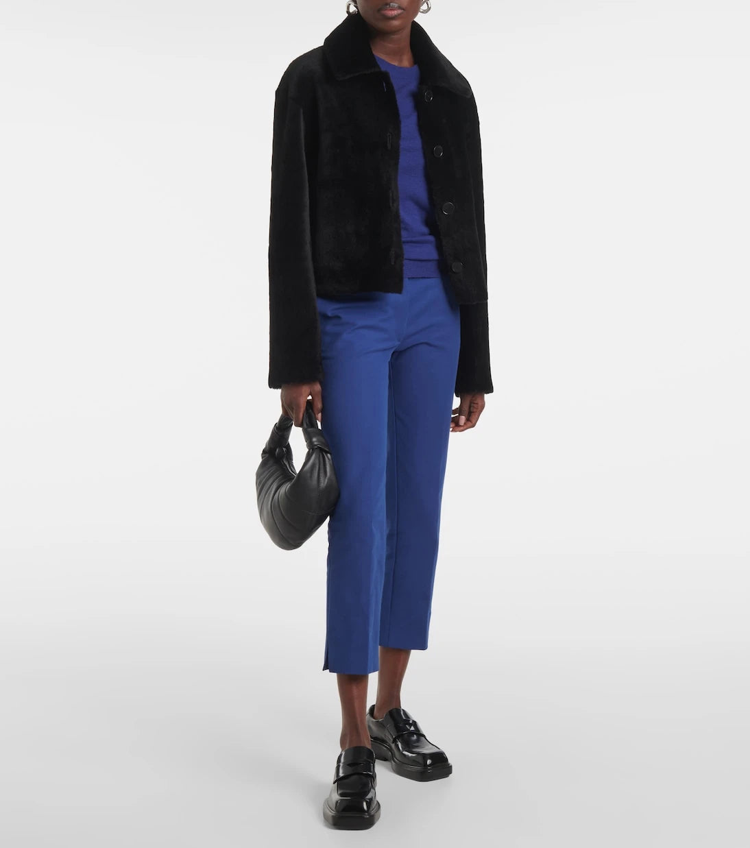 Joseph - Bing Court cotton-blend slim pants