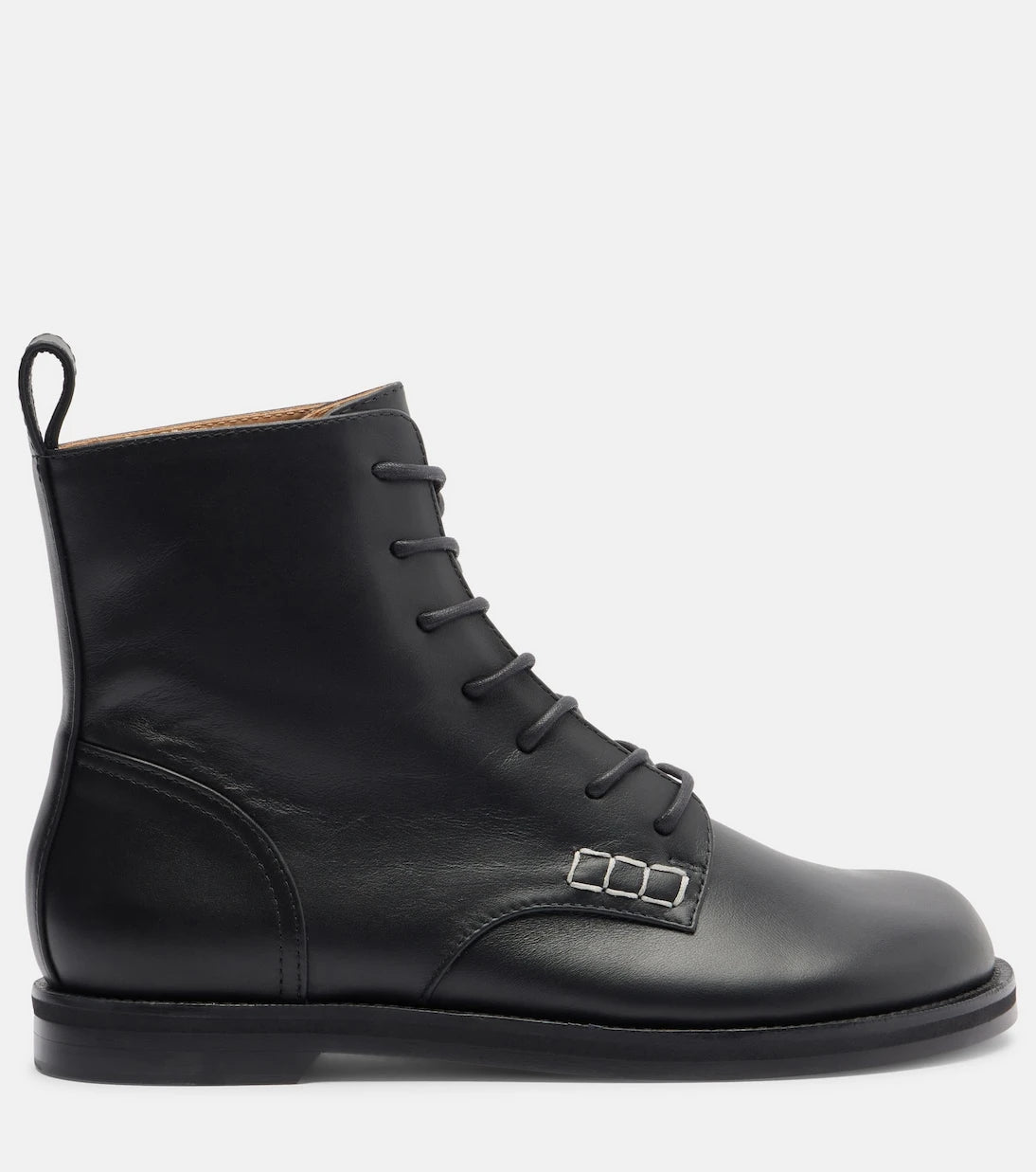 JW Anderson - Leather lace-up boots