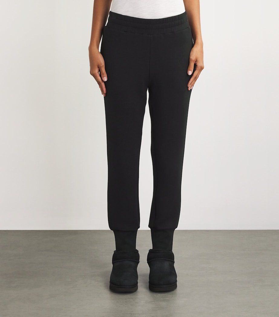Varley Black The Slim Cuff Sweatpants