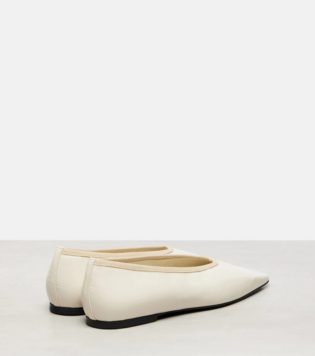 Toteme - Patent leather ballet flats