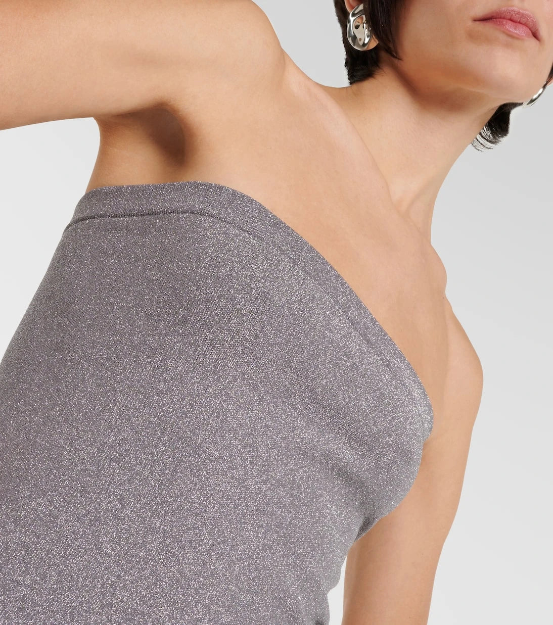 Wolford - Fading Shine strapless midi dress