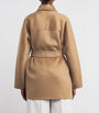 Beige Cashmere Lembi Short Coat
