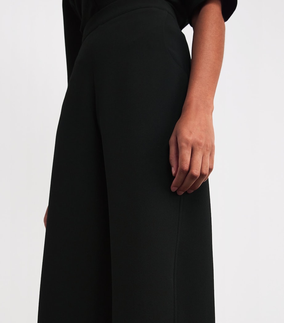 Edeline Lee Black Twist Tailored Trousers