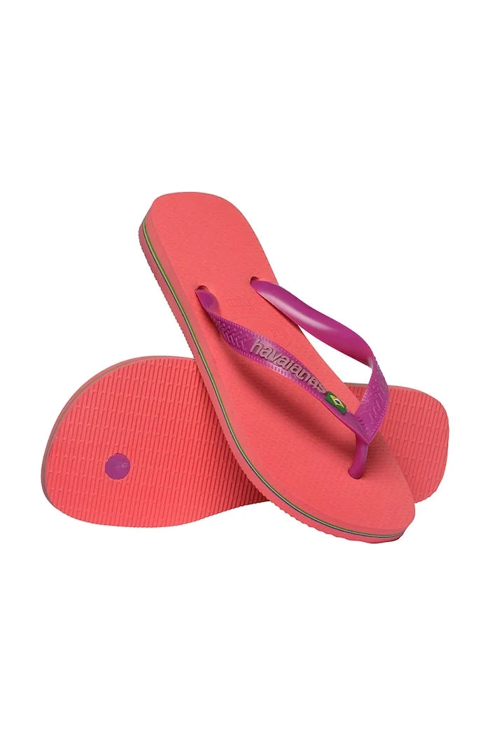 Havaianas джапанки дамски BRASIL LOGO