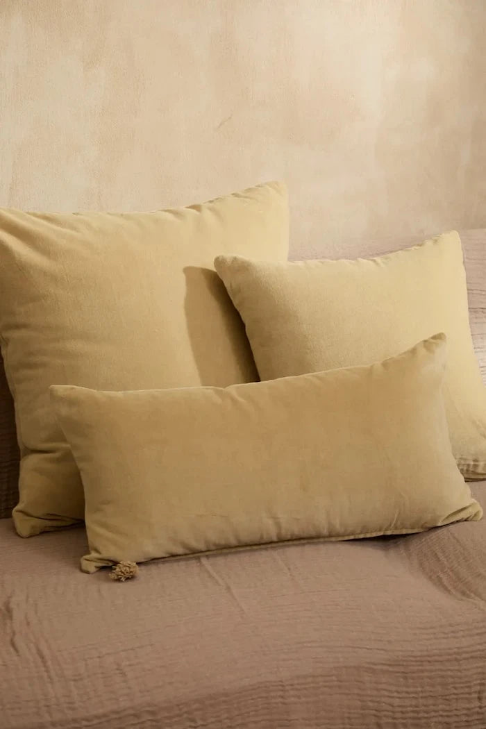 Calma House Velour 45 x 45 cm Pamuk Dekoratif Yastık Kılıfı